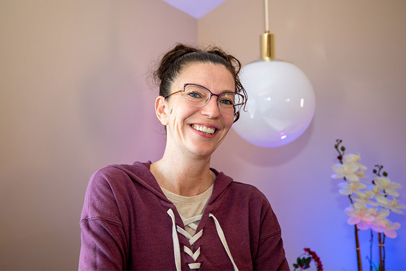 veneers patient smiling